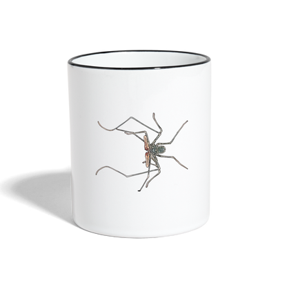 Tasse farbig Euphrynichus bacillifer - Weiß/Schwarz