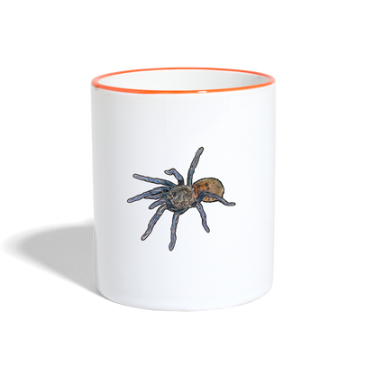 Tasse farbig Chromatopelma cyaneopubescens - Weiß/Orange