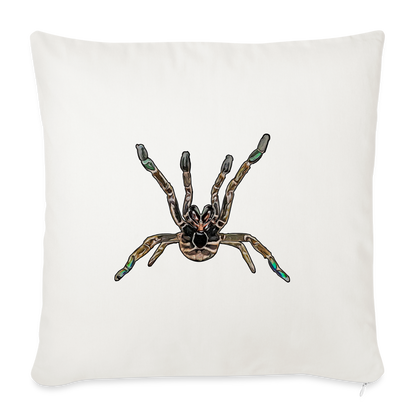 Sofakissen mit Füllung 44 x 44 cm Pterinochilus murinus tcf - Naturweiß