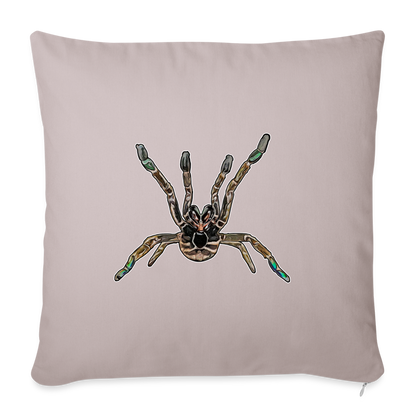 Sofakissen mit Füllung 44 x 44 cm Pterinochilus murinus tcf - helles Taupe