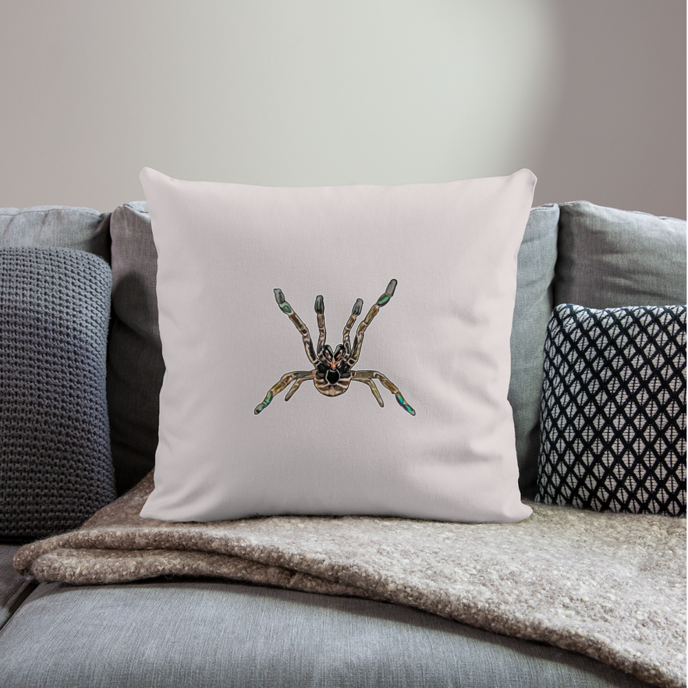 Sofakissen mit Füllung 44 x 44 cm Pterinochilus murinus tcf - helles Taupe