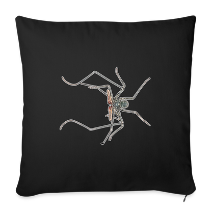 Sofakissen mit Füllung 44 x 44 cm Euphrynichus bacillifer - Schwarz