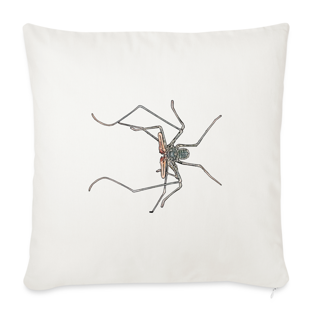 Sofakissen mit Füllung 44 x 44 cm Euphrynichus bacillifer - Naturweiß