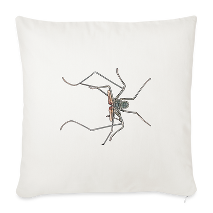 Sofakissen mit Füllung 44 x 44 cm Euphrynichus bacillifer - Naturweiß