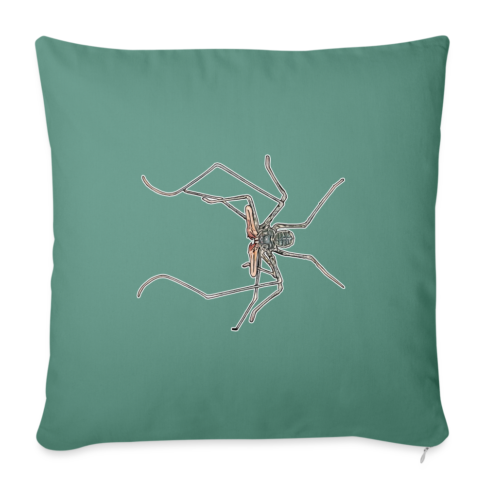 Sofakissen mit Füllung 44 x 44 cm Euphrynichus bacillifer - Tanngrün