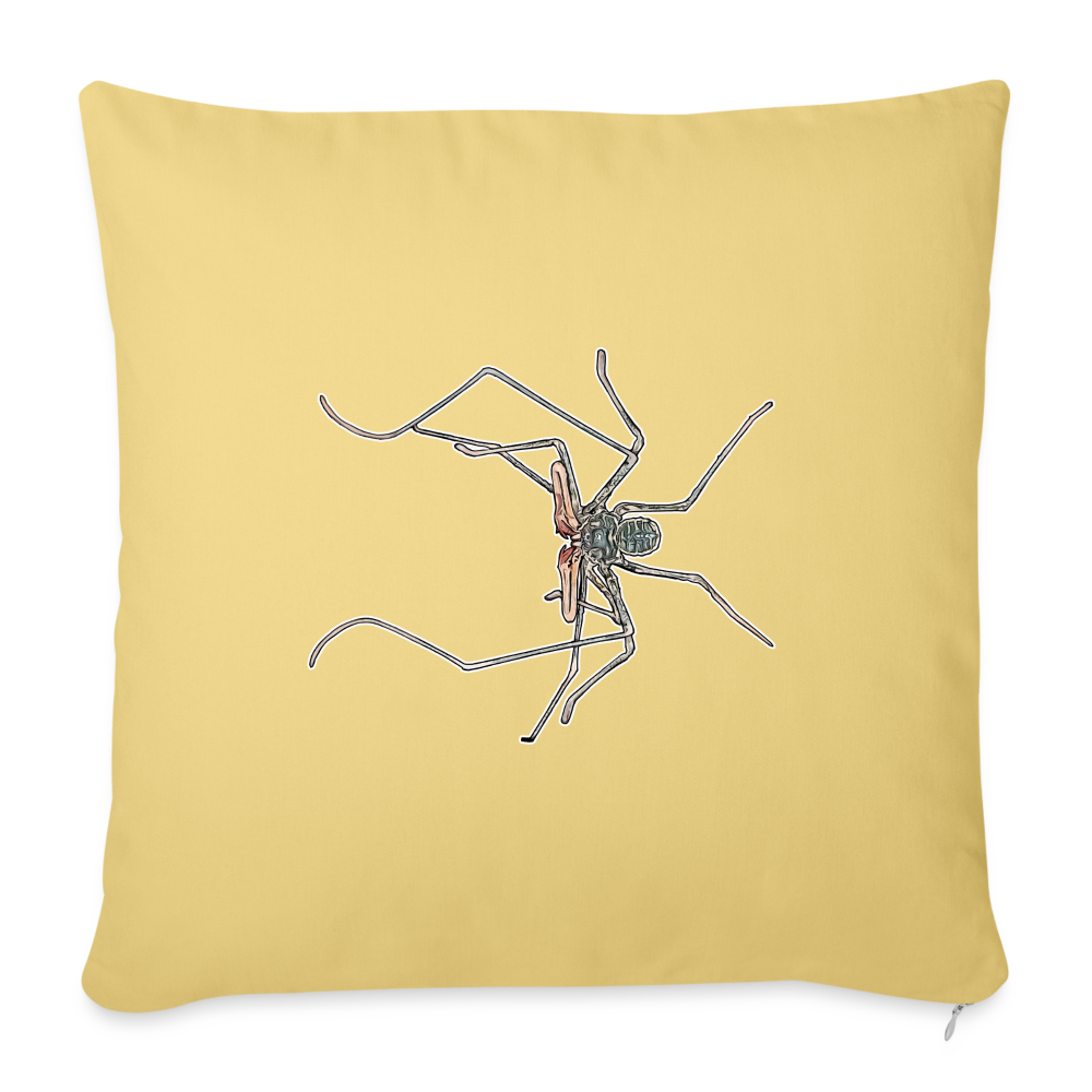 Sofakissen mit Füllung 44 x 44 cm Euphrynichus bacillifer - Hellgelb