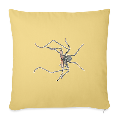 Sofakissen mit Füllung 44 x 44 cm Euphrynichus bacillifer - Hellgelb