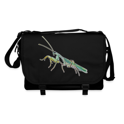 Umhängetasche Sphodromantis lineola male - Schwarz/Schwarz