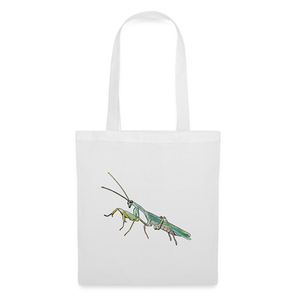 Stoffbeutel Sphodromantis lineola male - weiß