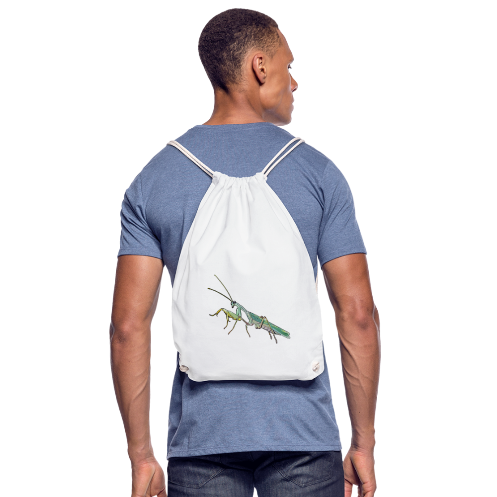 Turnbeutel Sphodromantis lineola male - weiß