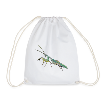 Turnbeutel Sphodromantis lineola male - weiß