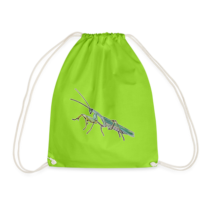 Turnbeutel Sphodromantis lineola male - Neongrün