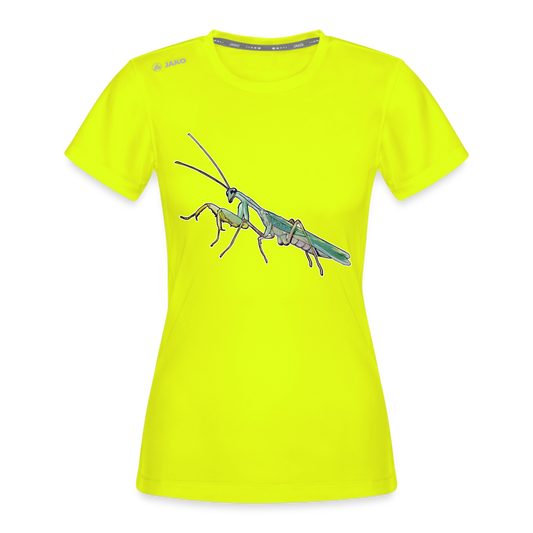 Frauen JAKO Sportswear T-Shirt Sphodromantis lineola male - Neongelb