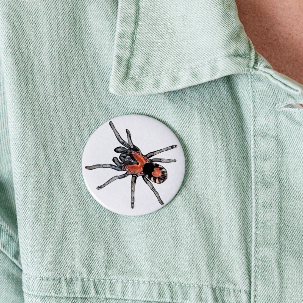 Buttons groß 56 mm (5er Pack) Cyriocosmus elegans - weiß