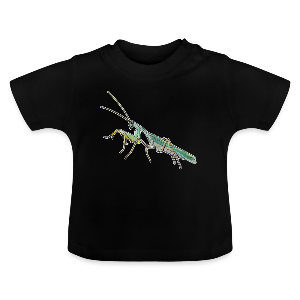 Baby T-Shirt Sphodromantis lineola male - Schwarz