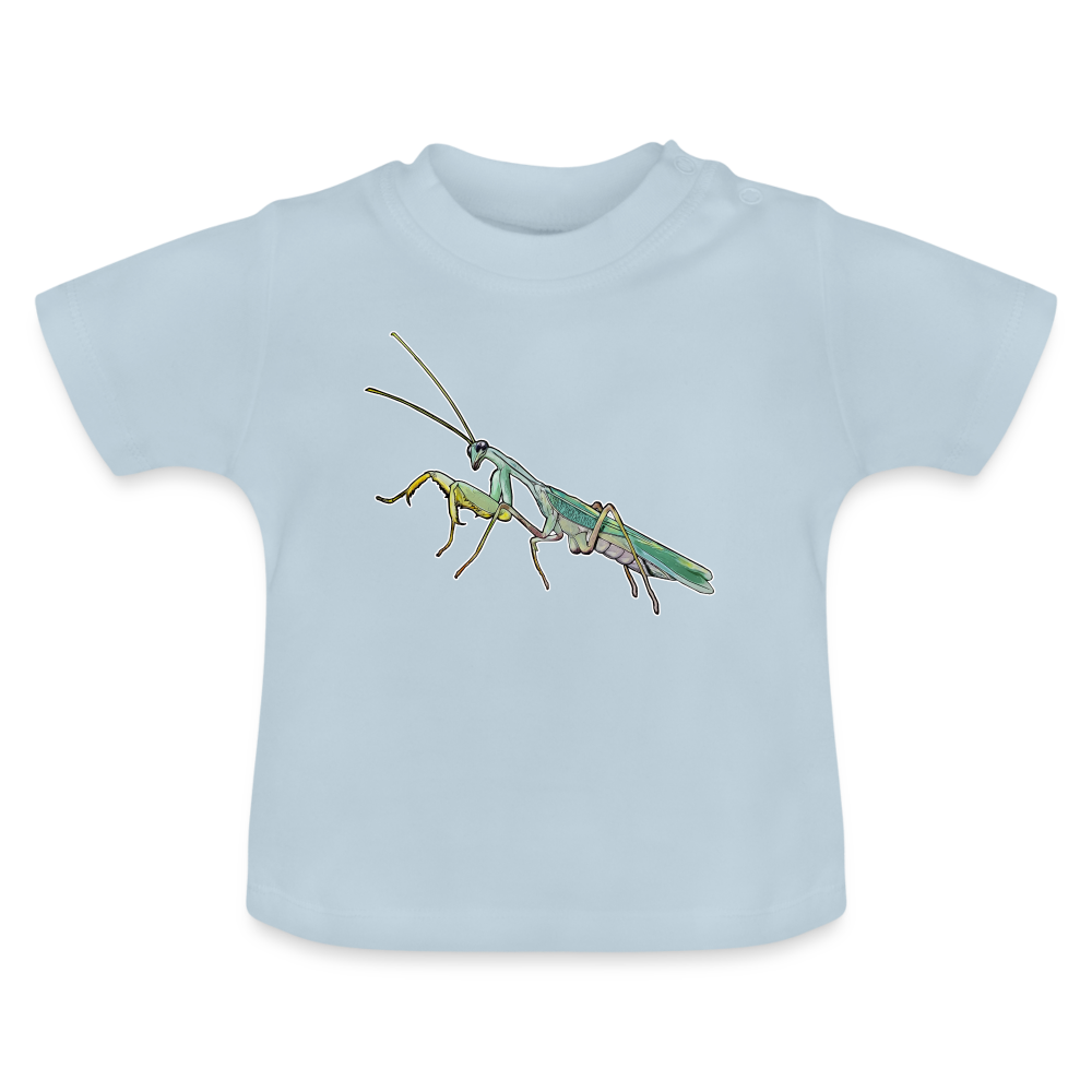 Baby T-Shirt Sphodromantis lineola male - Hellblau