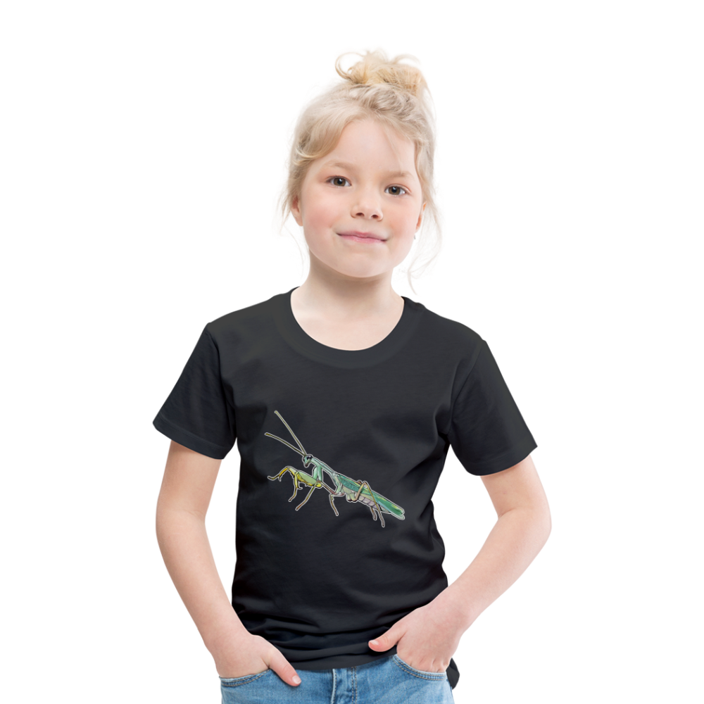 Kinder Basic T-Shirt Sphodromantis lineola male - Schwarz