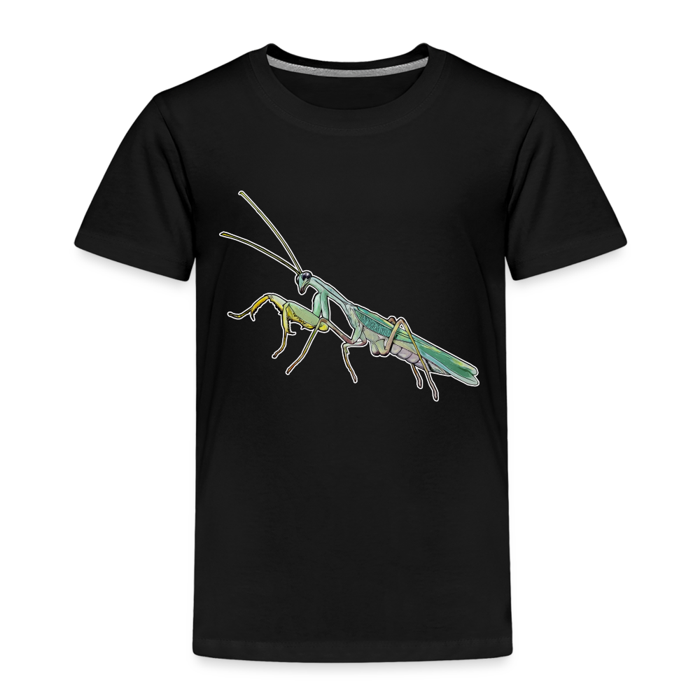 Kinder Basic T-Shirt Sphodromantis lineola male - Schwarz