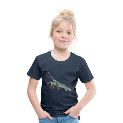 Kinder Basic T-Shirt Sphodromantis lineola male - Navy