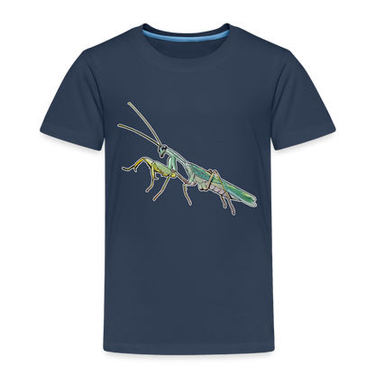 Kinder Basic T-Shirt Sphodromantis lineola male - Navy