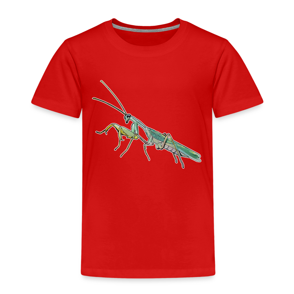Kinder Basic T-Shirt Sphodromantis lineola male - Rot