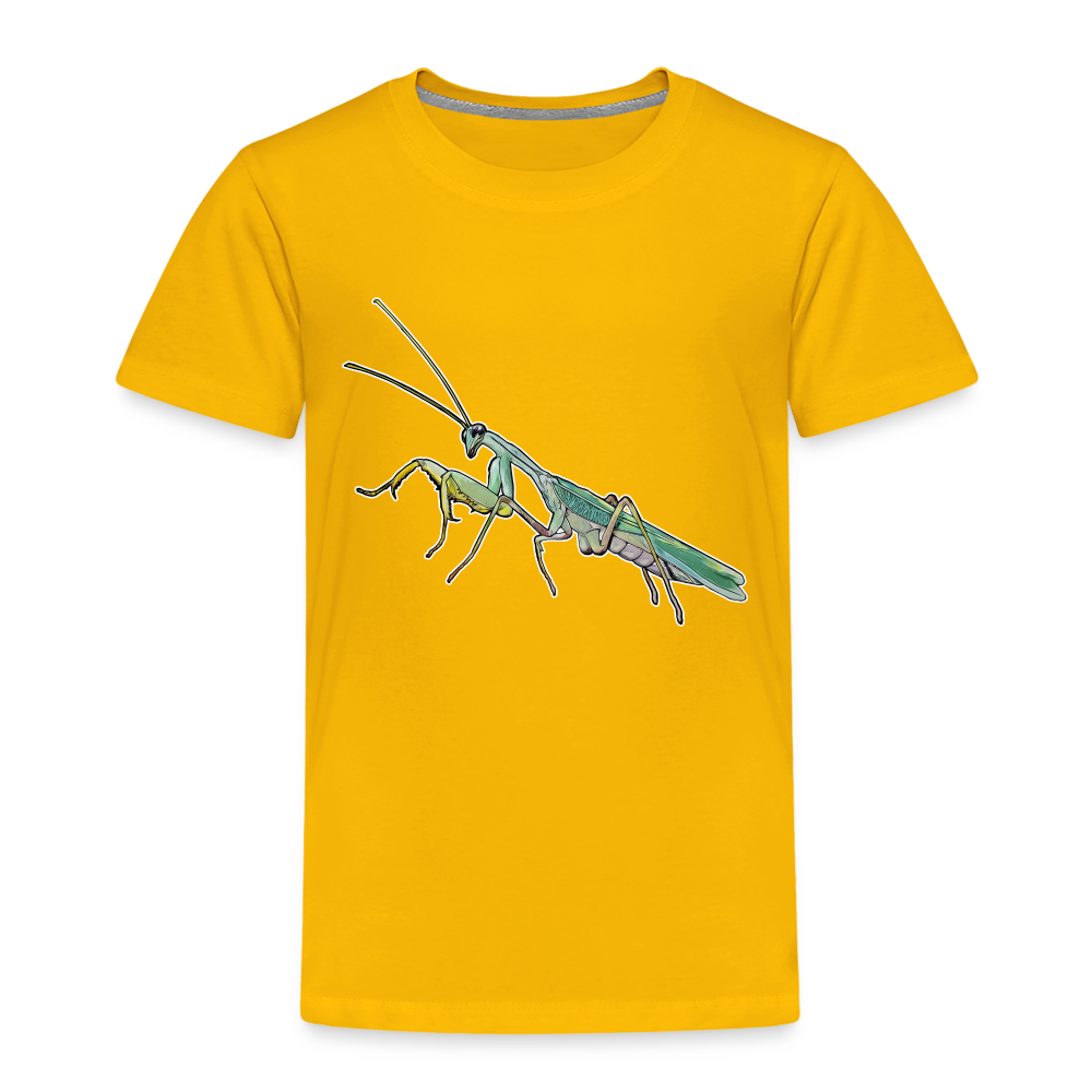 Kinder Basic T-Shirt Sphodromantis lineola male - Sonnengelb