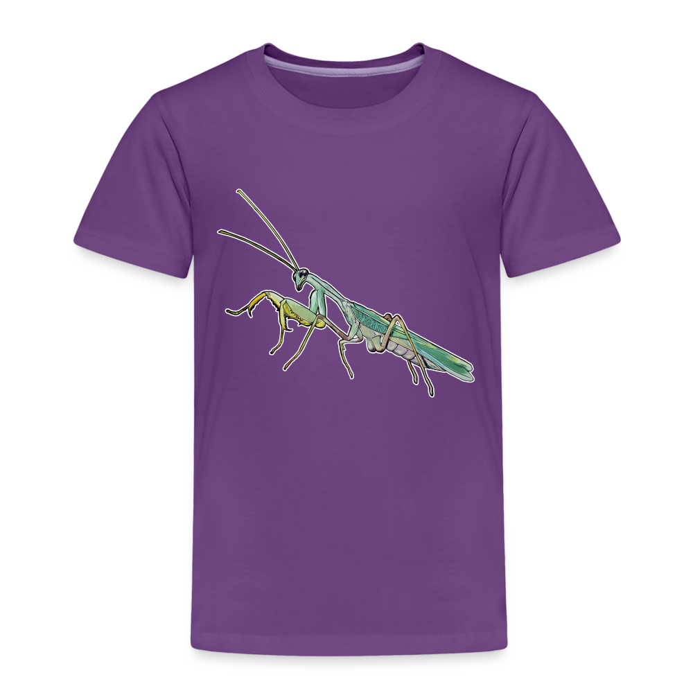 Kinder Basic T-Shirt Sphodromantis lineola male - Lila