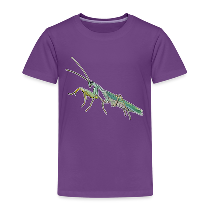 Kinder Basic T-Shirt Sphodromantis lineola male - Lila