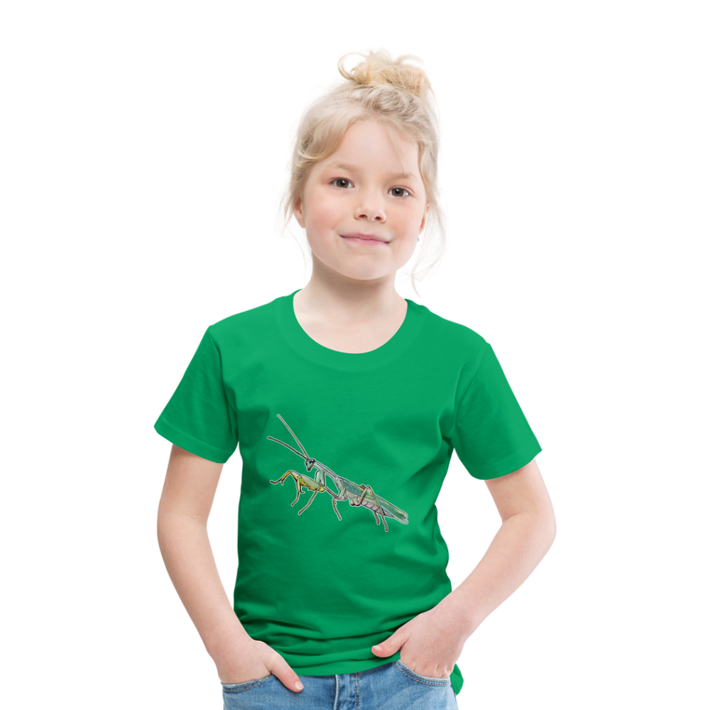 Kinder Basic T-Shirt Sphodromantis lineola male - Kelly Green