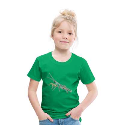 Kinder Basic T-Shirt Sphodromantis lineola male - Kelly Green