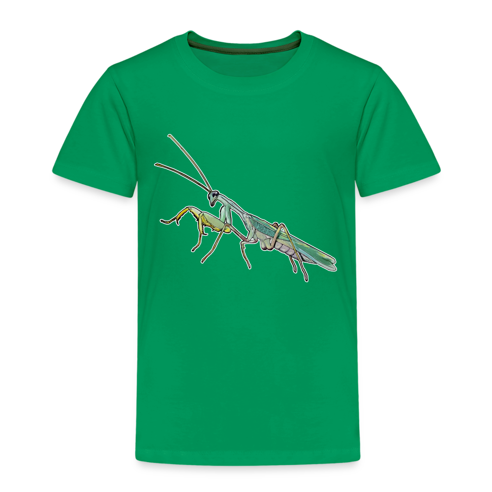 Kinder Basic T-Shirt Sphodromantis lineola male - Kelly Green
