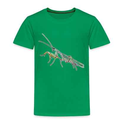 Kinder Basic T-Shirt Sphodromantis lineola male - Kelly Green