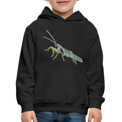 Kinder Hoodie Sphodromantis lineola male - Schwarz