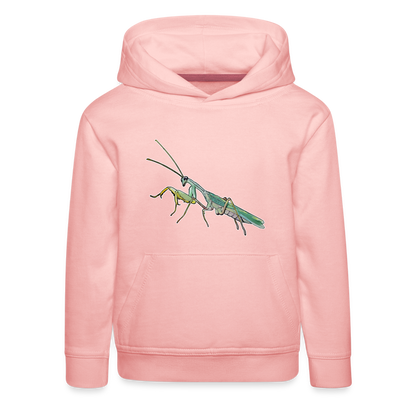 Kinder Hoodie Sphodromantis lineola male - Kristallrosa