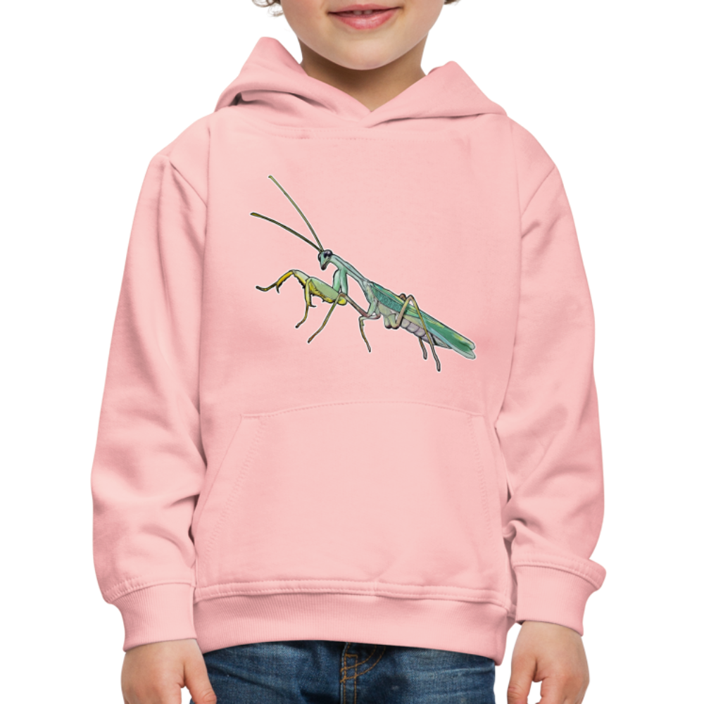 Kinder Hoodie Sphodromantis lineola male - Kristallrosa
