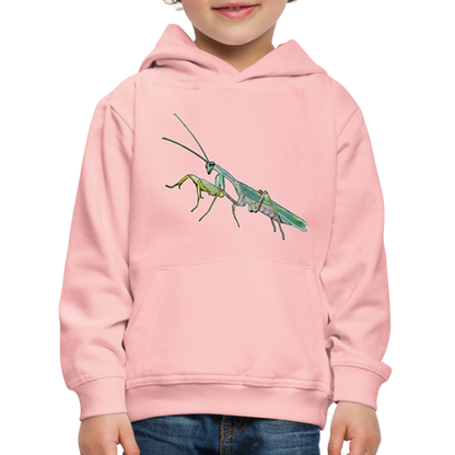Kinder Hoodie Sphodromantis lineola male - Kristallrosa