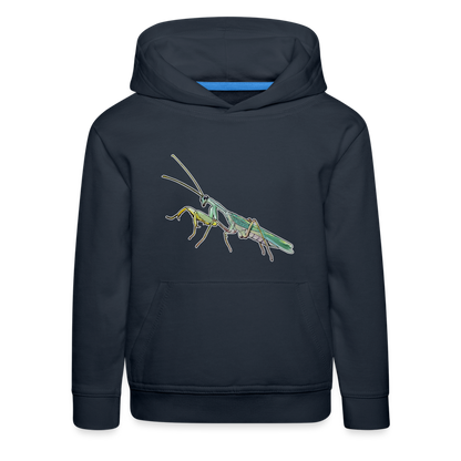 Kinder Hoodie Sphodromantis lineola male - Navy