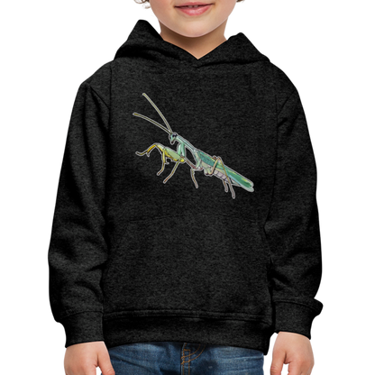 Kinder Hoodie Sphodromantis lineola male - Anthrazit