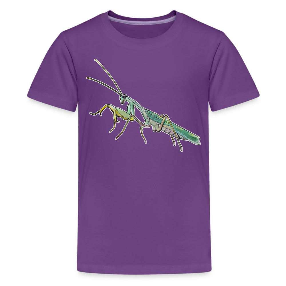 Teenager Basic T-Shirt Sphodromantis lineola male - Lila