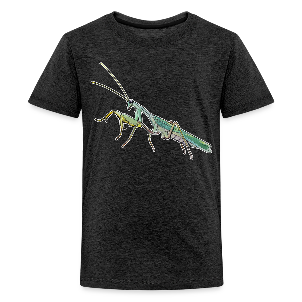 Teenager Basic T-Shirt Sphodromantis lineola male - Anthrazit