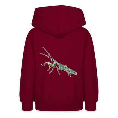 Teenager Hoodie Sphodromantis lineola male - Bordeaux