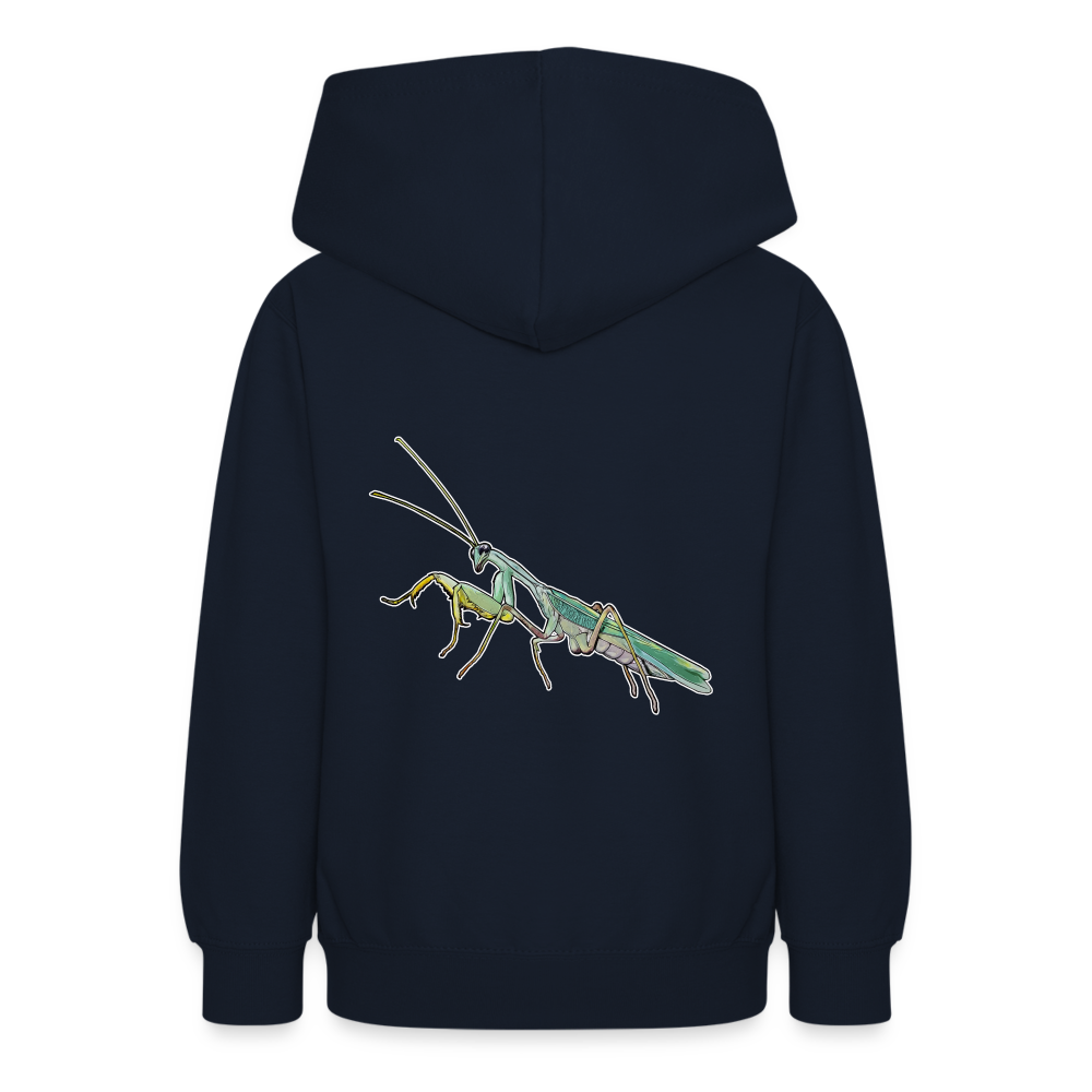 Teenager Hoodie Sphodromantis lineola male - Navy