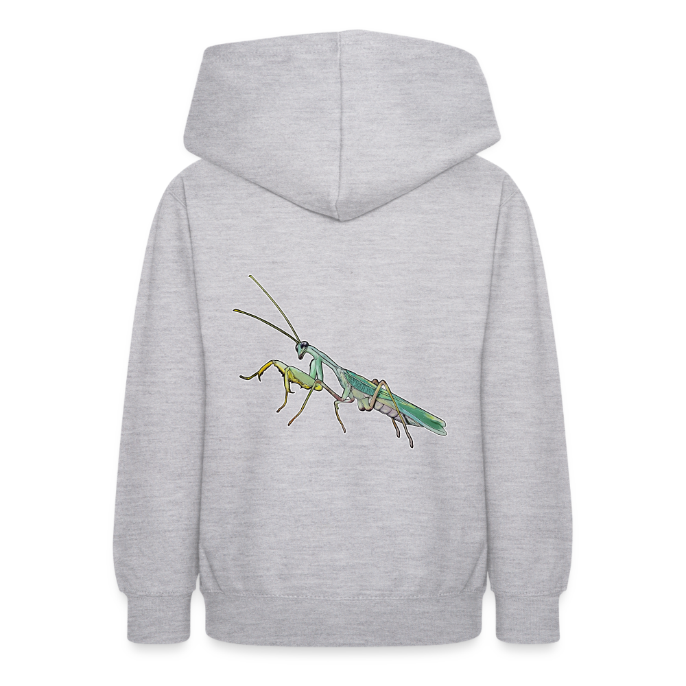 Teenager Hoodie Sphodromantis lineola male - Hellgrau meliert