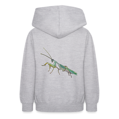 Teenager Hoodie Sphodromantis lineola male - Hellgrau meliert