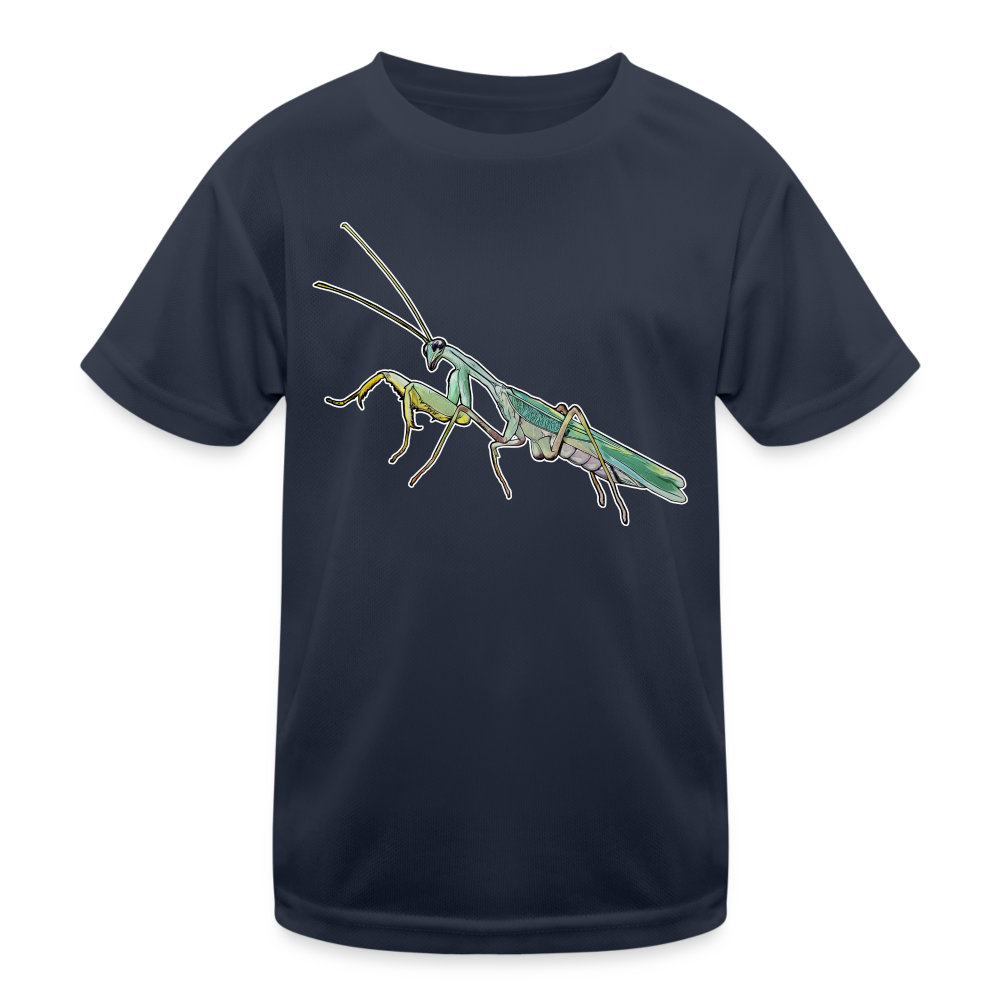 Kinder Funktions-T-Shirt Sphodromantis lineola male - Navy
