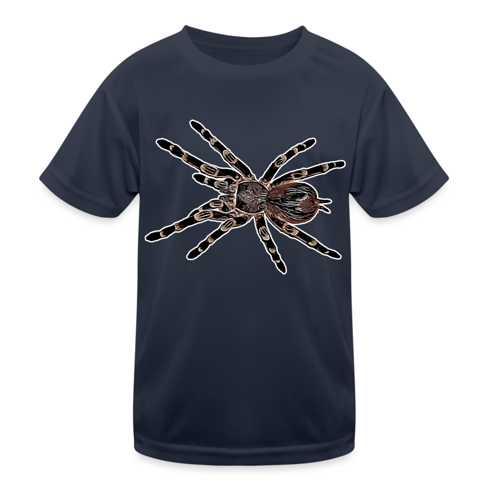Kinder Funktions-T-Shirt Acanthoscurria geniculata - Navy