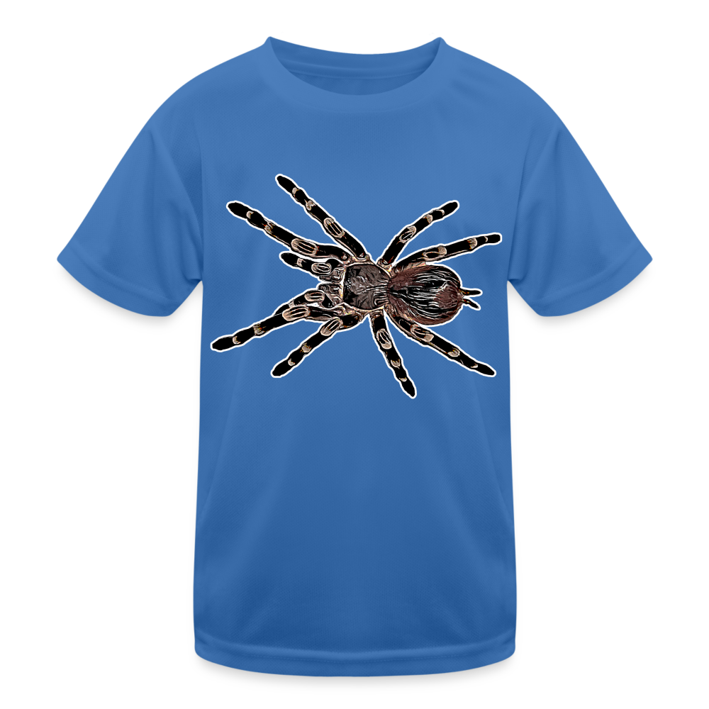 Kinder Funktions-T-Shirt Acanthoscurria geniculata - Königsblau