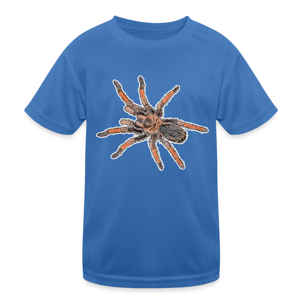 Kinder Funktions-T-Shirt Brachypelma emilia - Königsblau