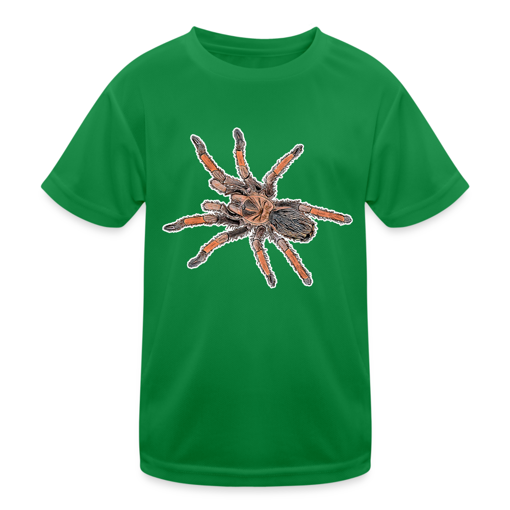 Kinder Funktions-T-Shirt Brachypelma emilia - Kelly Green