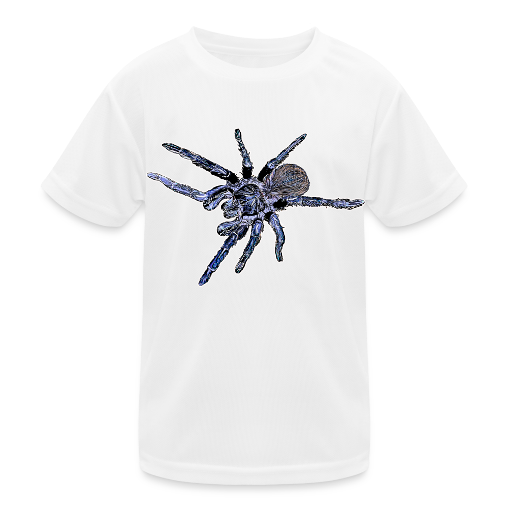 Kinder Funktions-T-Shirt Pterinopelma sazimai - weiß